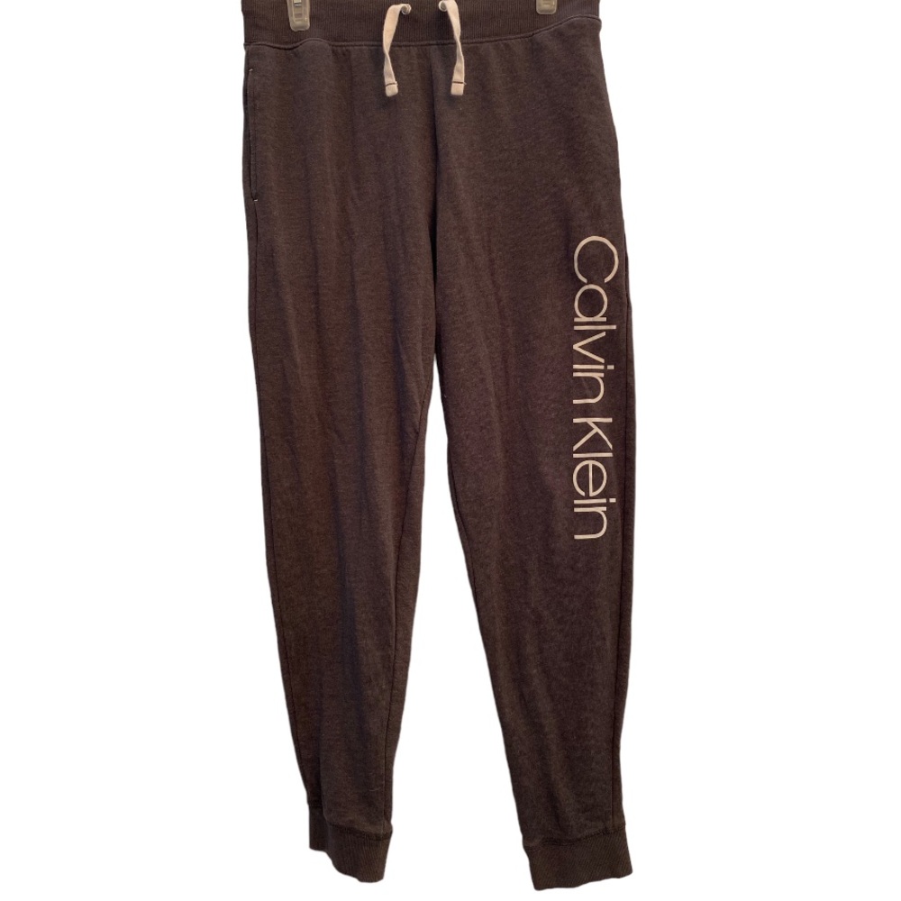 Calvin Klein Dark Gray Logo Jogger Loungewear Pant M
